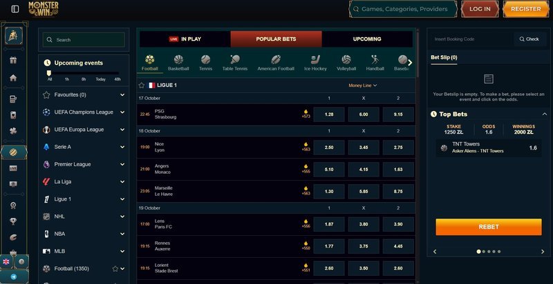 Monsterwin Casino – Das ultimative Online-Glücksspiel-Erlebnis in Deutschland